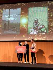 Foto:Yayasan AHM bekerja sama dengan Kalbis Institute menjaring gagasan dan menyebarkan pesan safety riding untuk masyarakat dengan cara khas anak muda.(Istimewa)