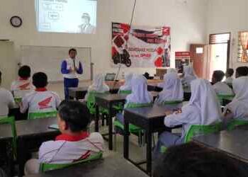 Edukasi Safety Riding, Honda Perkuat Pesan #cari_aman Generasi Muda Sumut