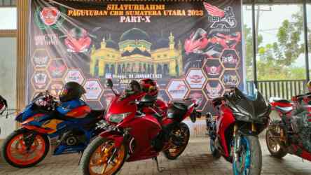 Foto: Temu kangen bertajuk “Silaturahmi Paguyuban CBR Sumatera Utara Part X”, Minggu (08/01/2023).(Istimewa)