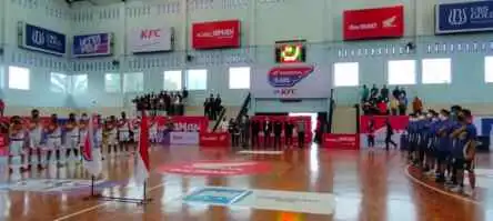 Foto: Peresmian ajang basket pelajar terbesar Honda DBL 2022/2023 North Sumatera Series di GOR UNPRI Medan, Jum’at, 10 Februari 2023.(Dok:ITC)