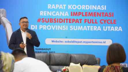 Foto: Rapat Koordinasi Rencana Implementasi Subsidi Tepat Full Cycle di Provinsi Sumatera Utara (Sumut), di Kantor Pertamina Patra Niaga Sumbagut, Medan, Jumat (17/2).(Dok:Pertamina Sumbagut)