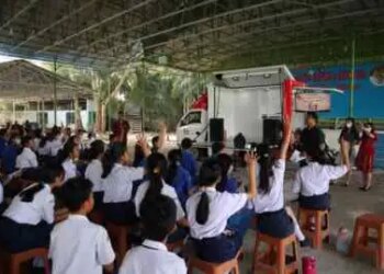 Pelajar Putra Bangsa Berbudi Antusias Ikut Edukasi Keuangan Bank Mestika