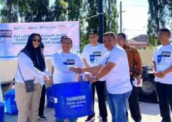 Peringati Hari Peduli Sampah Nasional, KSI dan Pelindo Kampanyekan Samosir Bebas Sampah