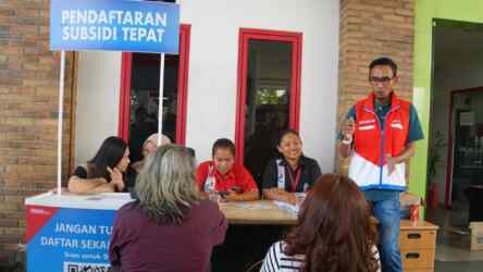 Foto: Area Manager Comm, Rel & CSR Pertamina Patra Niaga Regional Sumbagut, Susanto August Satria dalam kegiatan Media Visit ke SPBU Pertamina Implemetasi Subsidi Tepat, Rabu (15/03/2023).(Dok:Pertamina Sumbagut)