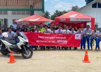 Perkuat Sinergi, Honda Ajak Generasi Muda Sumut Wujudkan #cari_aman di Jalan