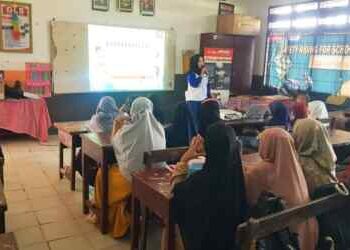 Antusias Jadi Duta, Pelajar SD Binjai Semangat #cari_aman di Jalan