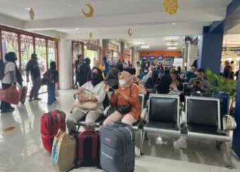 Memasuki masa arus balik Angkutan Lebaran 2023, pada hari ini (1/5) di wilayah PT KAI Divre I SU sebanyak 6.974 tiket KA telah terjual untuk KA Jarak Jauh dan Lokal.(Ist)