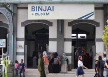 Mulai 1 Juni 2023, sebagian kereta api (KA) mengalami perubahan jadwal keberangkatan dan waktu perjalanan kereta api akan semakin singkat.(DOk:KAI Divre I SU)