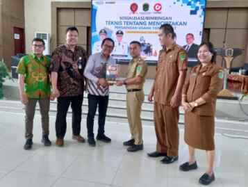 Foto: Kegiatan Sosialisasi/Bimbingan Teknis Tentang Menciptakan Persaingan Usaha Yang Sehat yang digelar di Aula Ahmad Dewi Syukur, Kantor Bupati Labuhanbatu Utara. Senin (08/05/23) kemarin.(Ist)