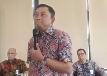 Kepala OJK Regional 5 Sumbagut, Bambang Mukti Riyadi.(seputarsumut/Asiong)