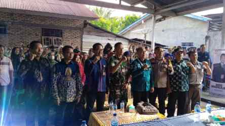 Foto: KPPU RI bersama Komisi VI DPR RI menyambangi warga Kelurahan Sidorejo, Kecamatan Rantau Selatan, Labuhan Batu.(Ist)
