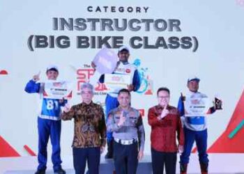 Honda Uji Kompetensi Para Instruktur Safety Riding