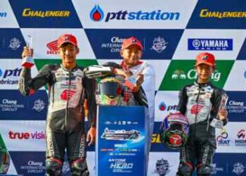 Tampil Dominan, Pebalap Astra Honda Raih Double Podium TTC 2023