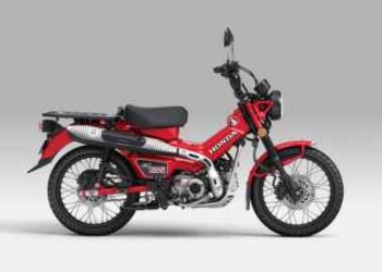 Ikon Motor Bebek Trekking Honda CT125 Tampil Lebih Modern