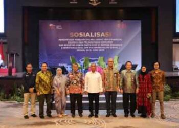 Kegiatan Sosialisasi Pengawasan Perilaku Pelaku Usaha Jasa Keuangan & Pelindungan Konsumen dan Masyarakat serta LAPS SJK yang dilaksanakan Otoritas Jasa Keuangan (OJK) di Medan, Selasa (20/06/2023).(Dok:OJK KR5)
