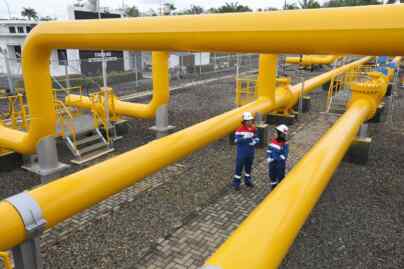 Foto: PGN dengan memperluas jaringan infrastruktur gas bumi ke berbagai daerah, sehingga penyerapan gas bumi di sentra-sentra industri semakin bertambah.(Dok:PGN)