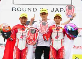 Dominasi Podium AP250, Bendera Merah Putih Berkibar di Balapan Asia