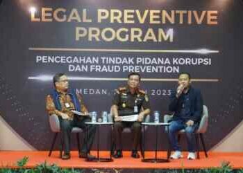 Cegah Korupsi, Pertamina Sumbagut Gelar Legal Preventive Bersama Kajari