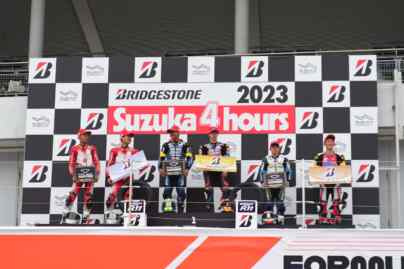 Foto: Pebalap binaan PT Astra Honda Motor, Adenanta Putra dan Herjun Atna Firdaus berhasil meraih podium kedua pada ajang balap Suzuka Endurance 4 Hours, di Suzuka Circuit, Jepang (09/07).(Ist)