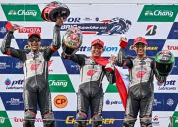 Pebalap Astra Honda Kembali Bikin Merah Putih Berkibar di Thailand Talent Cup