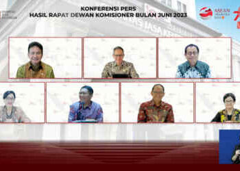 Konferensi Pers RDK, Selasa (04/07/2023).(Dok:OJK)