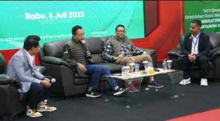 Foto: Talkshow Public Speaking dan Pra-Musyang SPP UPMS I pada Rabu s/d Kamis, 5-6 Juli 2023 di Gedung Serba Guna Pertamina Patra Niaga Regional Sumbagut.(Dok:Pertamina Sumbagut)