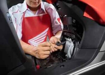 Busi Motor dalam Kondisi Buruk, ini Cirinya