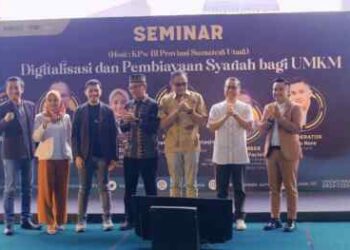 Penyelenggaraan road to Festival Ekonomi Syariah Regional (Fesyar) Sumatera 2023.(Ist)