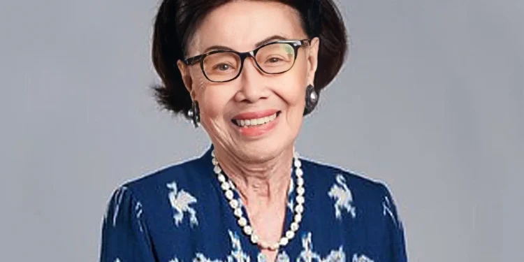 Ibu Lisa Tirto Utomo, merupakan istri dari almarhum Bapak Tirto Utomo yang telah mendirikan AQUA sejak tahun 1973.(Ist)