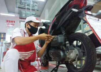 Mantab, Servis di AHASS dapat Asuransi Kecelakaan Gratis