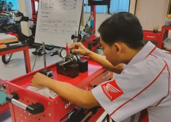 Garda Terdepan Honda Siap Gaspol The 27th AHM Technical Skill Contest