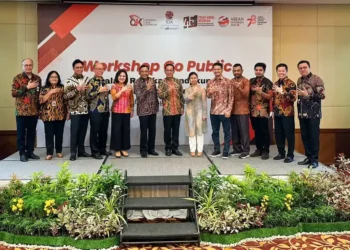OJK Regional 5 Sumbagut bekerja sama dengan Bursa Efek Indonesia (BEI) dan Anggota Bursa (AB) menyelenggarakan “Workshop Go Public Dalam Rangka Mendukung Pertumbuhan Ekonomi Sumatera Utara.(Dok:OJK R5)