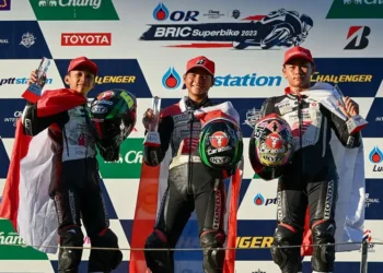 Membanggakan, Pebalap Astra Honda Pastikan Juara Thailand Talent Cup 2023