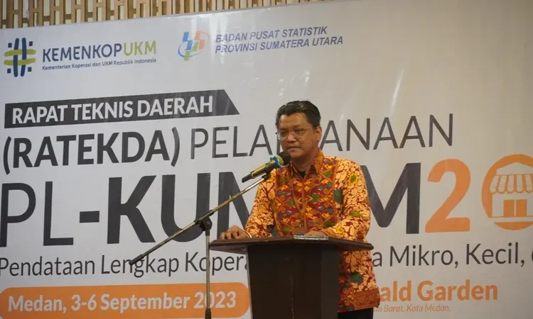 Foto: BPS akan Lakukan Pendataan Secara Lengkap UMKM di Sumut