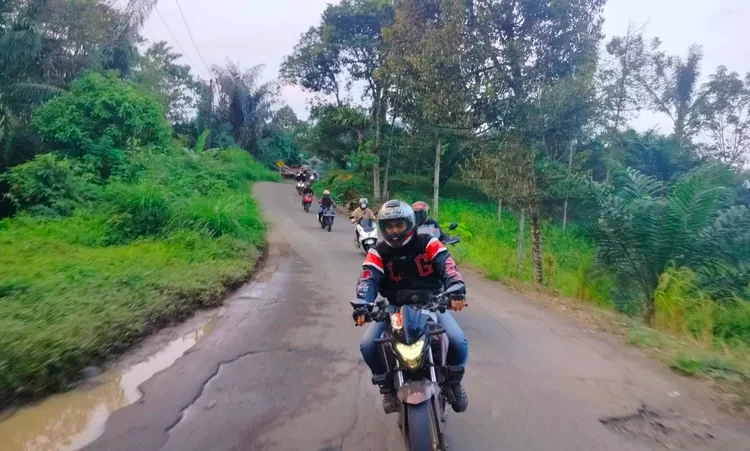 Foto: Jelang HBD Regional Lampung , Sumut Honda Bikers Bersiap Gaspol