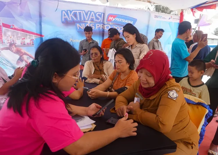 Foto: Pastikan Distribusi Energi Aman, Pertamina Dukung WSL Nias Pro 2023