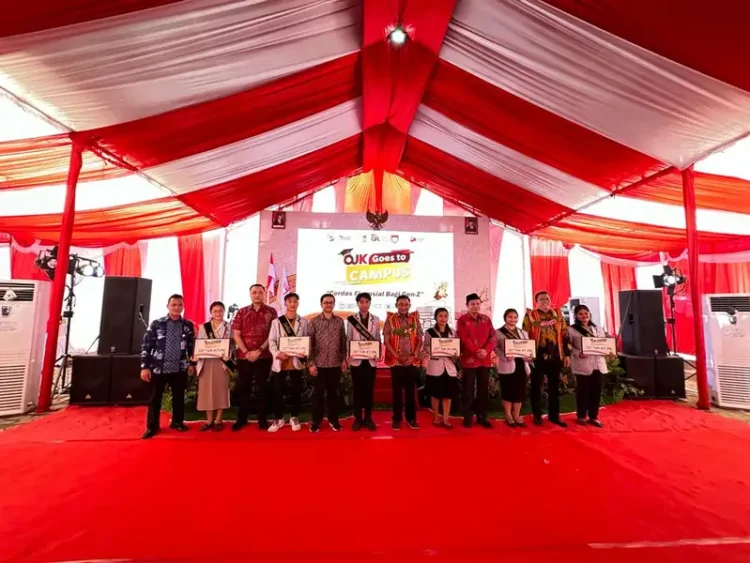 Foto: OJK Literasi dan Inklusi Keuangan di Universitas Nias