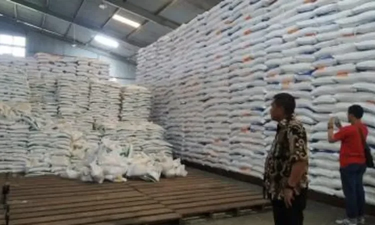 Foto: Bulog Pastikan Stok Beras Sumut Aman Hingga Akhir 2023
