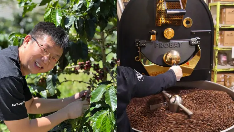 Foto: UMKM asal Binjai, Sumatra Utara, di Tokopedia, Awi Coffee, berdayakan petani lokal kopi di berbagai daerah, termasuk Gayo dan Tanah Karo.(Ist)