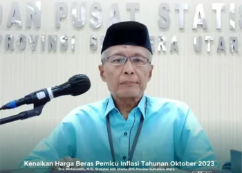 Kenaikan Harga Beras Picu Inflasi Tahunan Oktober 2023