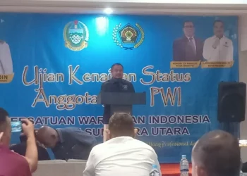 Ketua PWI Sumut Farianda Putra Sinik: Kelulusan Saudara Tergantung Kemampuan Anda