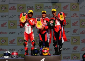 Rheza Podium di ARRC Tiongkok, Astra Honda Pastikan Juara Asia