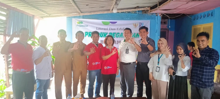 Kegiatan literasi dan edukasi Produk Pegadaian, dihadiri puluhan masyarakat Kelurahan Sidorame Barat 1 Kecamatan Medan Perjuangan, Selasa (7/11/2023).(Ist)