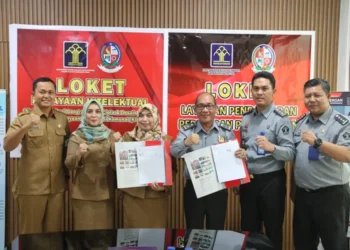 Kanwil Kumham Sumut dan Dinkop UKM DS Tandatangani PKS