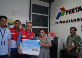 salurkan bantuan