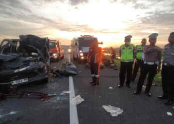 Kecelakaan Maut di Jalan Tol, 3 Orang Tewas