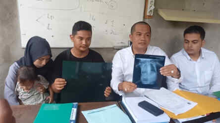 Foto: Viral di media sosial berisi curhatan seorang ayah bernama Sandi Hariyanto yang bayinya meninggal tiga hari usai imunisasi hepatitis B0 (Hb0).