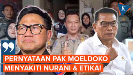 Foto: Cawapres nomor urut 1 Muhaimin Iskandar murka dengan pernyataan Kepala Staf Presiden (KSP) Moeldoko