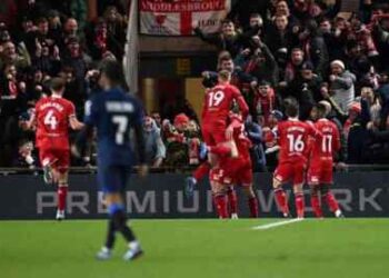 Chelsea Takluk 0-1 di Kandang Middlesbrough