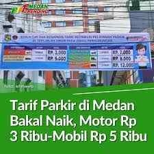 Siap-siap! Tarif Parkir di Kota Medan Segera Naik